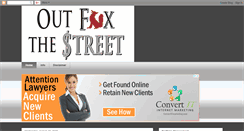 Desktop Screenshot of outfoxthestreet.com