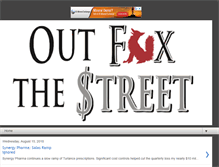 Tablet Screenshot of outfoxthestreet.com